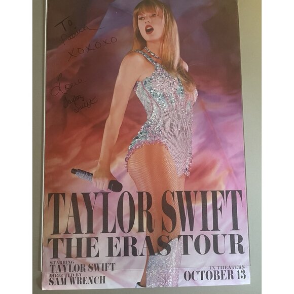Taylor Swift The Eras Tour 2023 DS 27x40 Movie Poster Double sided One Sheet - Picture 1 of 12